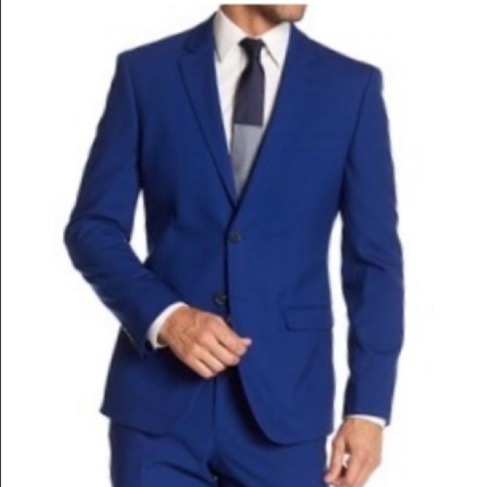 14th & Union Two Button Extra Trim Fit Jacket